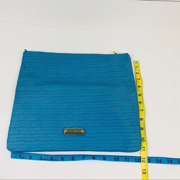 [Steve Madden]Herringbone textured Foldover Clutch - Picture 6 of 8